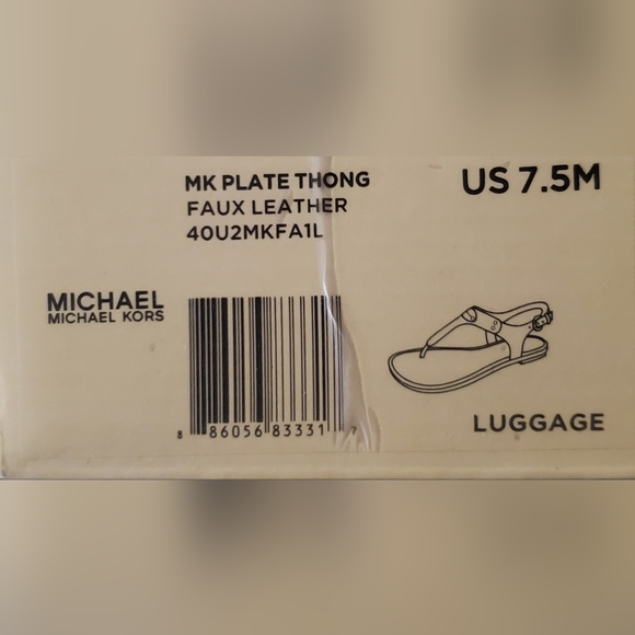 Michael Kors Plate Thong Sandals size 7.5M - Picture 9 of 9